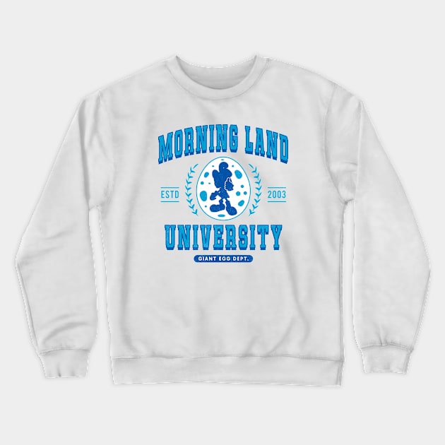 Morning Land University Crewneck Sweatshirt by Lagelantee